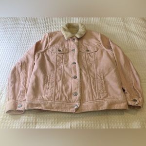 Old Navy Pink Corduroy Jacket